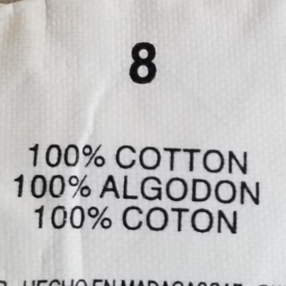 Gloria Vanderbilt Gray Floral Skimmer Capri Pants Size:‎ 8 - Picture 10 of 10